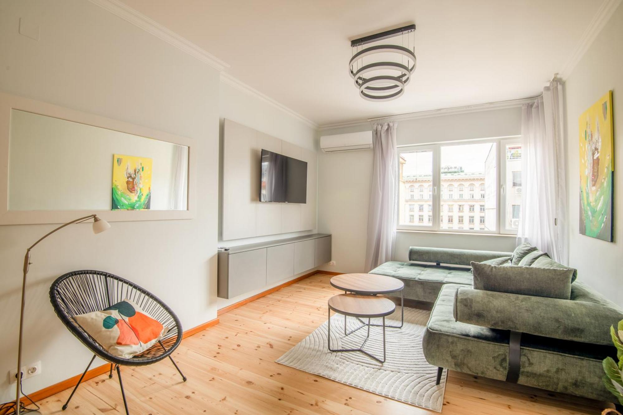 A Luxurious 2 Bedroom Apartment In Center Sofia Eksteriør billede