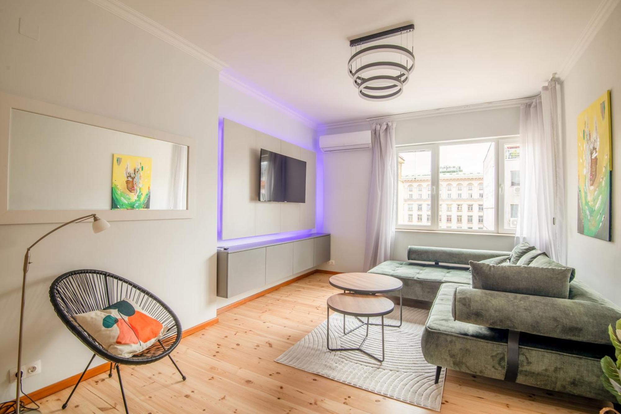 A Luxurious 2 Bedroom Apartment In Center Sofia Eksteriør billede